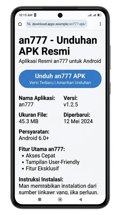 Unduh dan Instal APK an777 untuk Android