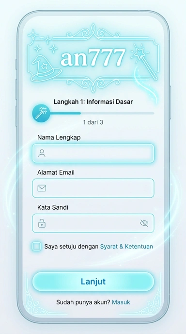Panduan Buat Akun Baru an777 untuk Android