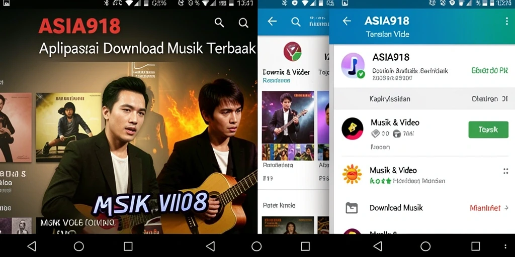 Tampilan antarmuka ASIA918 yang sederhana dan mudah digunakan.
