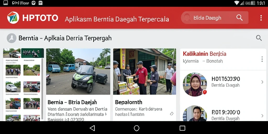 Antarmuka HPTOTO menunjukkan berita daerah terkini secara jelas dan menarik.