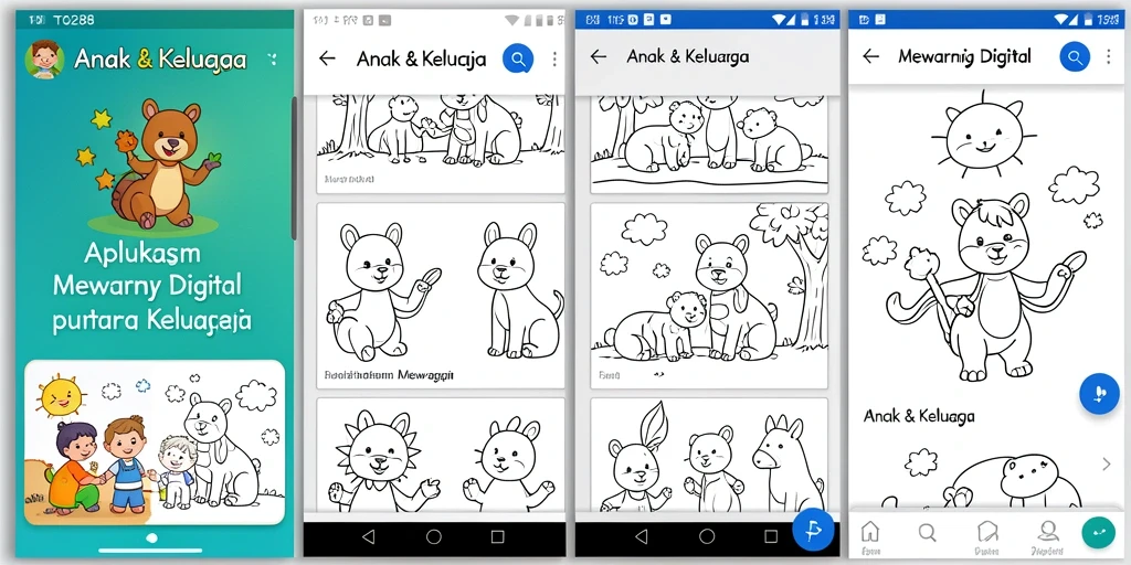 Antarmuka aplikasi TO288 yang interaktif dan penuh warna.